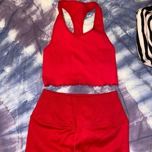 spiritual gangster x PINK workout set